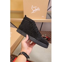 Cheap Christian Louboutin CL High Tops Shoes For Women #464262 Replica Wholesale [$129.00 USD] [ITEM#464262] on Replica Christian Louboutin High Top Shoes
