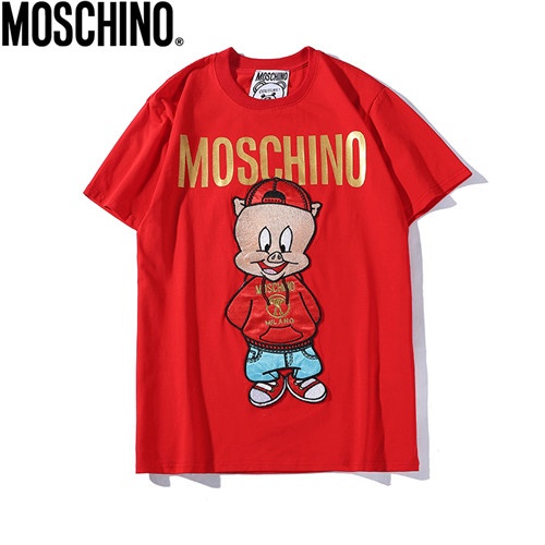 Cheap Moschino T-Shirts Short Sleeved For Men #464885 Replica Wholesale [$38.00 USD] [ITEM#464885] on Replica Moschino T-Shirts