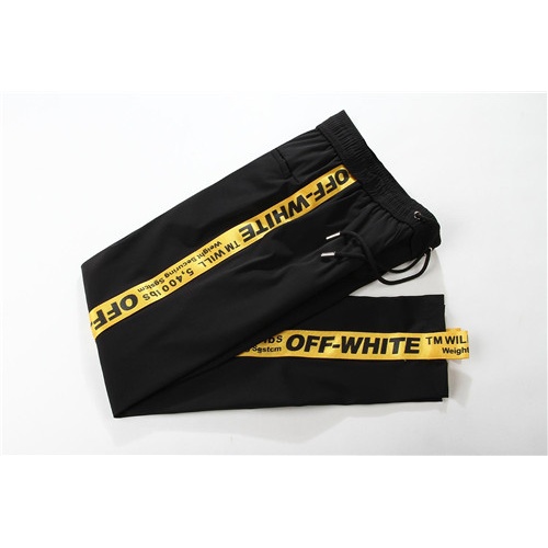 Cheap Off-White Pants For Men #464945 Replica Wholesale [$45.00 USD] [ITEM#464945] on Replica Off-White Pants