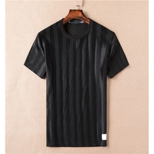 Cheap Thom Browne TB T-Shirts Short Sleeved For Men #464966 Replica Wholesale [$27.00 USD] [ITEM#464966] on Replica Thom Browne TB T-Shirts