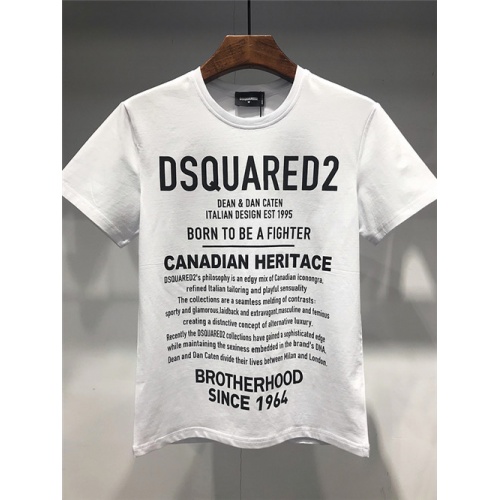Cheap Dsquared T-Shirts Short Sleeved For Men #465039 Replica Wholesale [$25.00 USD] [ITEM#465039] on Replica Dsquared T-Shirts