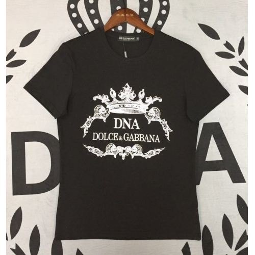 Cheap Dolce &amp; Gabbana D&amp;G T-Shirts Short Sleeved For Men #465107 Replica Wholesale [$27.00 USD] [ITEM#465107] on Replica Dolce &amp; Gabbana D&amp;G T-Shirts