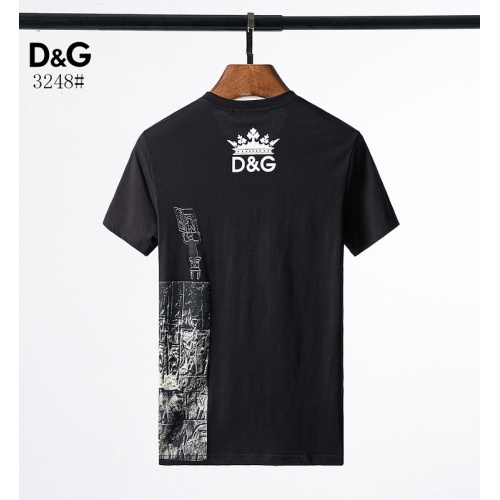 Cheap Dolce &amp; Gabbana D&amp;G T-Shirts Short Sleeved For Men #465118 Replica Wholesale [$27.00 USD] [ITEM#465118] on Replica Dolce &amp; Gabbana D&amp;G T-Shirts