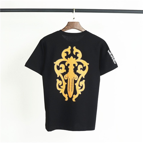 Cheap Chrome Hearts T-Shirts Short Sleeved For Men #465321 Replica Wholesale [$40.50 USD] [ITEM#465321] on Replica Chrome Hearts T-Shirts
