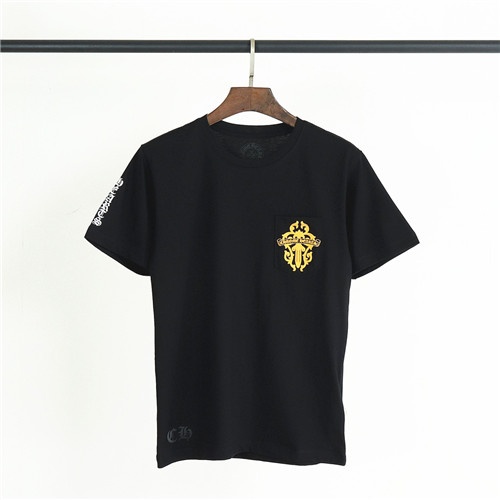 Cheap Chrome Hearts T-Shirts Short Sleeved For Men #465321 Replica Wholesale [$40.50 USD] [ITEM#465321] on Replica Chrome Hearts T-Shirts