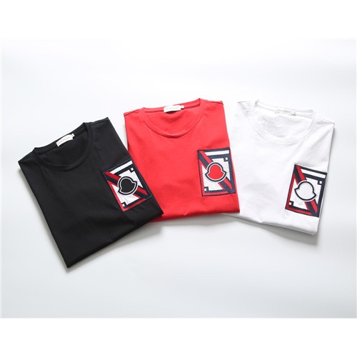 Cheap Moncler T-Shirts Short Sleeved For Men #465524 Replica Wholesale [$26.50 USD] [ITEM#465524] on Replica Moncler T-Shirts