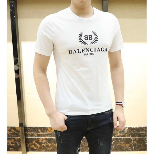 Cheap Balenciaga T-Shirts Short Sleeved For Men #467170 Replica Wholesale [$32.00 USD] [ITEM#467170] on Replica Balenciaga T-Shirts