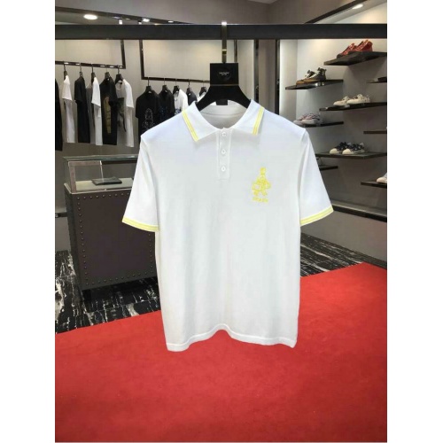 Cheap Prada T-Shirts Short Sleeved For Men #467251 Replica Wholesale [$39.00 USD] [ITEM#467251] on Replica Prada T-Shirts