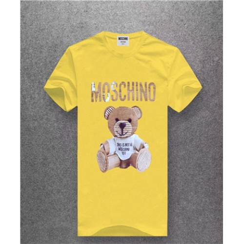 Cheap Moschino T-Shirts Short Sleeved For Men #467412 Replica Wholesale [$25.00 USD] [ITEM#467412] on Replica Moschino T-Shirts