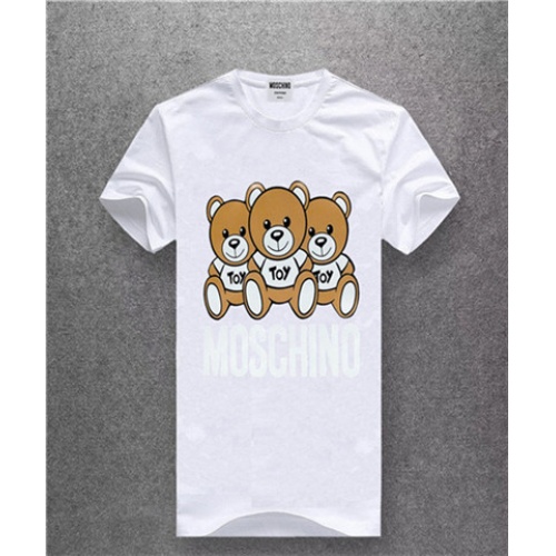 Cheap Moschino T-Shirts Short Sleeved For Men #467414 Replica Wholesale [$25.00 USD] [ITEM#467414] on Replica Moschino T-Shirts