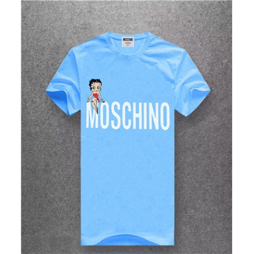 Cheap Moschino T-Shirts Short Sleeved For Men #467427 Replica Wholesale [$25.00 USD] [ITEM#467427] on Replica Moschino T-Shirts