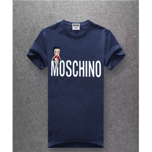Cheap Moschino T-Shirts Short Sleeved For Men #467430 Replica Wholesale [$25.00 USD] [ITEM#467430] on Replica Moschino T-Shirts