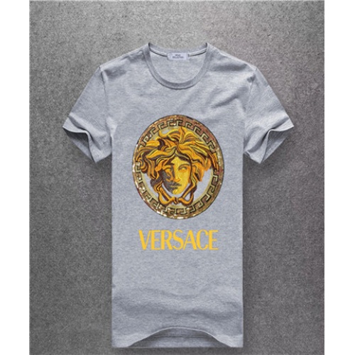 Cheap Versace T-Shirts Short Sleeved For Men #467511 Replica Wholesale [$26.50 USD] [ITEM#467511] on Replica Versace T-Shirts