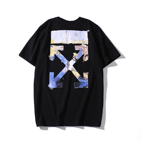 Cheap Off-White T-Shirts Short Sleeved For Men #467657 Replica Wholesale [$26.50 USD] [ITEM#467657] on Replica Off-White T-Shirts
