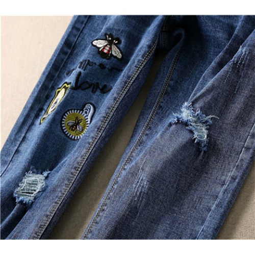 Cheap Dolce &amp; Gabbana D&amp;G Jeans For Men #467776 Replica Wholesale [$50.00 USD] [ITEM#467776] on Replica Dolce &amp; Gabbana D&amp;G Jeans