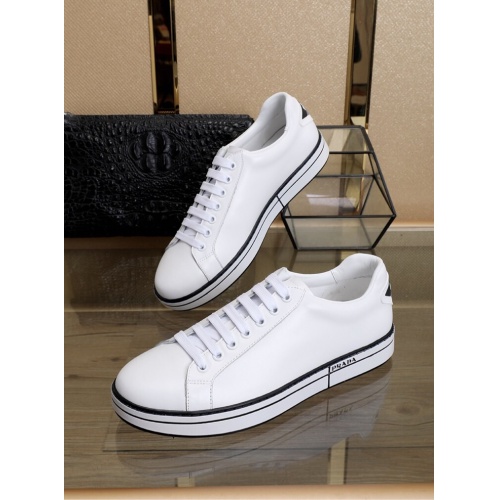 Cheap Prada Casual Shoes For Men #467803 Replica Wholesale [$82.00 USD] [ITEM#467803] on Replica Prada Flat Shoes