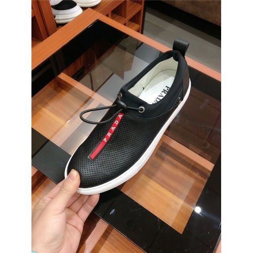 Cheap Prada Casual Shoes For Men #468095 Replica Wholesale [$69.00 USD] [ITEM#468095] on Replica Prada Flat Shoes