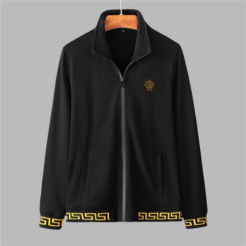 Cheap Versace Tracksuits Long Sleeved For Men #468120 Replica Wholesale [$86.00 USD] [ITEM#468120] on Replica Versace Tracksuits