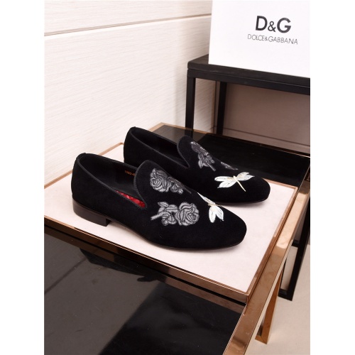 Cheap Dolce&amp;Gabbana DG Leather Shoes For Men #468304 Replica Wholesale [$80.00 USD] [ITEM#468304] on Replica Dolce &amp; Gabbana D&amp;G Leather Shoes