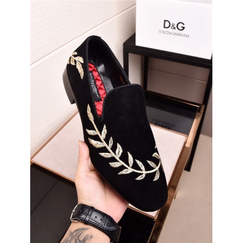 Cheap Dolce&amp;Gabbana DG Leather Shoes For Men #468306 Replica Wholesale [$80.00 USD] [ITEM#468306] on Replica Dolce &amp; Gabbana D&amp;G Leather Shoes