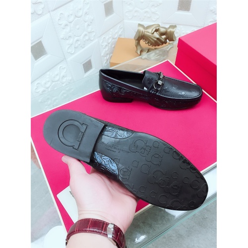 Cheap Salvatore Ferragamo SF Leather Shoes For Men #468452 Replica Wholesale [$75.00 USD] [ITEM#468452] on Replica Salvatore Ferragamo Leather Shoes