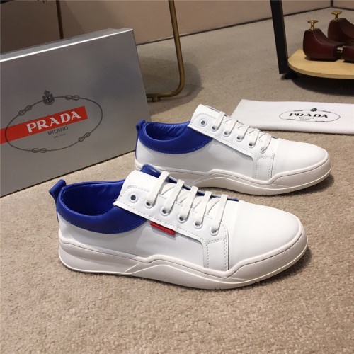 Cheap Prada Casual Shoes For Men #468821 Replica Wholesale [$82.00 USD] [ITEM#468821] on Replica Prada Flat Shoes