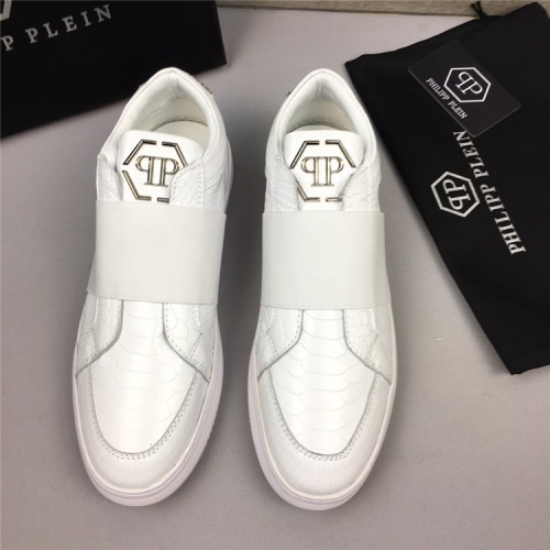 Cheap Philipp Plein PP Casual Shoes For Men #469219 Replica Wholesale [$78.00 USD] [ITEM#469219] on Replica Philipp Plein PP Casual Shoes