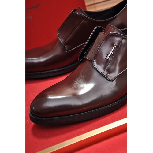 Cheap Salvatore Ferragamo SF Leather Shoes For Men #469266 Replica Wholesale [$88.00 USD] [ITEM#469266] on Replica Salvatore Ferragamo Leather Shoes