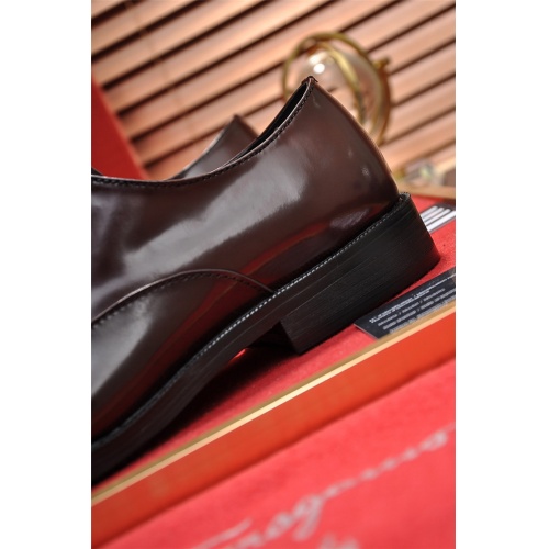 Cheap Salvatore Ferragamo SF Leather Shoes For Men #469266 Replica Wholesale [$88.00 USD] [ITEM#469266] on Replica Salvatore Ferragamo Leather Shoes
