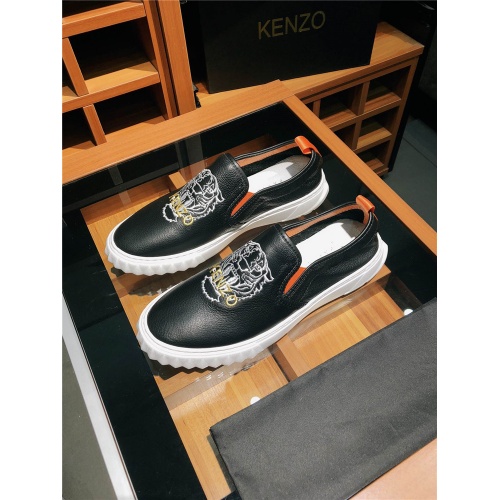 Cheap Kenzo Casual Shoes For Men #469271 Replica Wholesale [$80.00 USD] [ITEM#469271] on Replica Kenzo Shoes