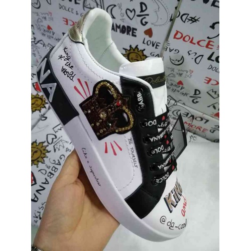 Cheap Dolce&amp;Gabbana DG Casual Shoes For Women #469664 Replica Wholesale [$88.00 USD] [ITEM#469664] on Replica Dolce &amp; Gabbana D&amp;G Casual Shoes