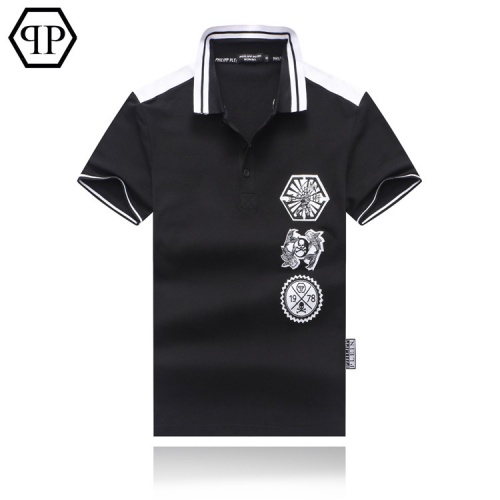 Cheap Philipp Plein PP T-Shirts Short Sleeved For Men #469680 Replica Wholesale [$34.00 USD] [ITEM#469680] on Replica Philipp Plein PP T-Shirts