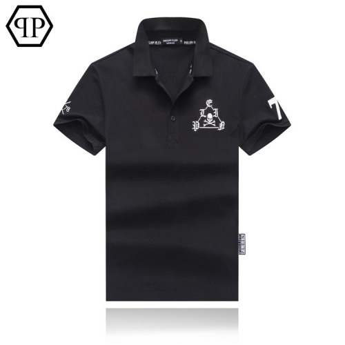 Cheap Philipp Plein PP T-Shirts Short Sleeved For Men #469683 Replica Wholesale [$34.00 USD] [ITEM#469683] on Replica Philipp Plein PP T-Shirts