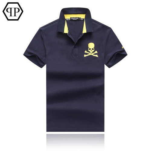 Cheap Philipp Plein PP T-Shirts Short Sleeved For Men #469685 Replica Wholesale [$34.00 USD] [ITEM#469685] on Replica Philipp Plein PP T-Shirts