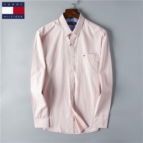Cheap Tommy Hilfiger TH Shirts Long Sleeved For Men #469994 Replica Wholesale [$32.00 USD] [ITEM#469994] on Replica Tommy Hilfiger TH Shirts
