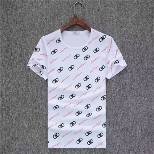Cheap Salvatore Ferragamo T-Shirts Short Sleeved For Men #470220 Replica Wholesale [$23.00 USD] [ITEM#470220] on Replica Salvatore Ferragamo T-Shirts