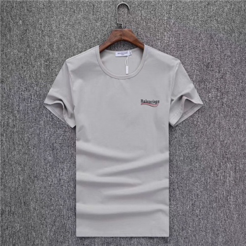 Cheap Balenciaga T-Shirts Short Sleeved For Men #470236 Replica Wholesale [$23.00 USD] [ITEM#470236] on Replica Balenciaga T-Shirts