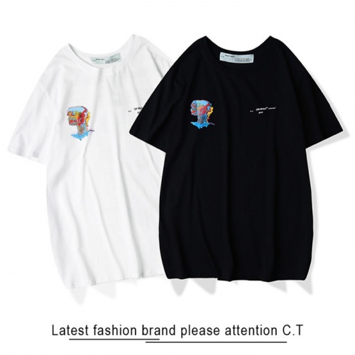 Cheap Off-White T-Shirts Short Sleeved For Men #470370 Replica Wholesale [$26.50 USD] [ITEM#470370] on Replica Off-White T-Shirts