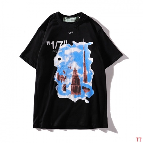 Cheap Off-White T-Shirts Short Sleeved For Men #470444 Replica Wholesale [$26.50 USD] [ITEM#470444] on Replica Off-White T-Shirts