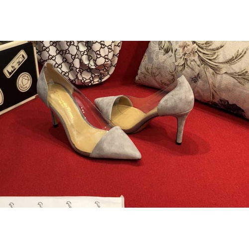 Cheap Gianmarco Lorenzi High-heeled Shoes For Women #470662 Replica Wholesale [$97.00 USD] [ITEM#470662] on Replica Gianmarco Lorenzi High-Heeled Shoes