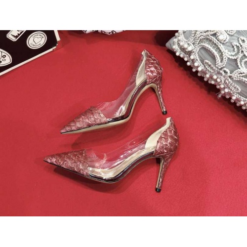 Cheap Gianmarco Lorenzi High-heeled Shoes For Women #470663 Replica Wholesale [$108.00 USD] [ITEM#470663] on Replica Gianmarco Lorenzi High-Heeled Shoes