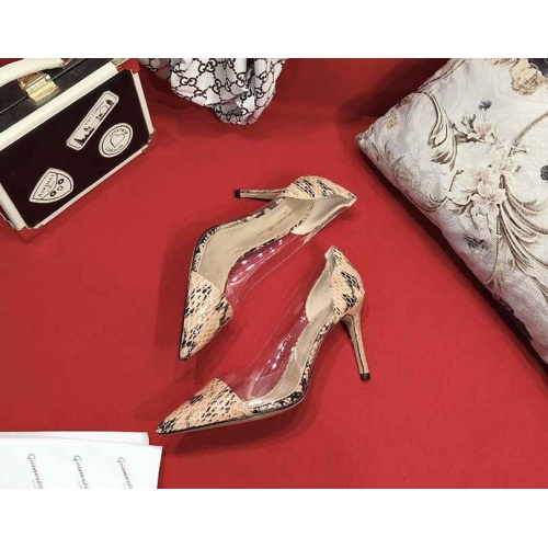 Cheap Gianmarco Lorenzi High-heeled Shoes For Women #470681 Replica Wholesale [$108.00 USD] [ITEM#470681] on Replica Gianmarco Lorenzi High-Heeled Shoes