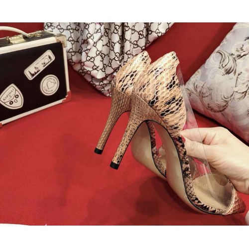 Cheap Gianmarco Lorenzi High-heeled Shoes For Women #470681 Replica Wholesale [$108.00 USD] [ITEM#470681] on Replica Gianmarco Lorenzi High-Heeled Shoes