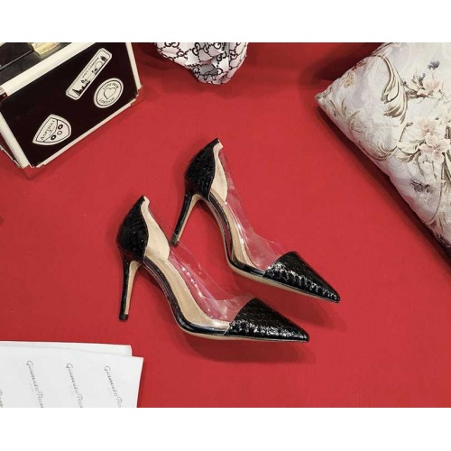 Cheap Gianmarco Lorenzi High-heeled Shoes For Women #470682 Replica Wholesale [$105.00 USD] [ITEM#470682] on Replica Gianmarco Lorenzi High-Heeled Shoes