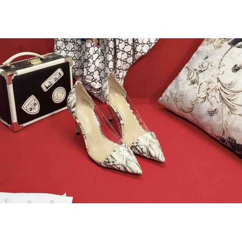 Cheap Gianmarco Lorenzi High-heeled Shoes For Women #470683 Replica Wholesale [$105.00 USD] [ITEM#470683] on Replica Gianmarco Lorenzi High-Heeled Shoes