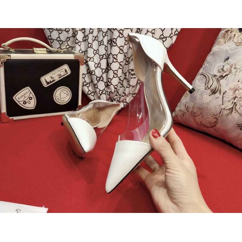 Cheap Gianmarco Lorenzi High-heeled Shoes For Women #470685 Replica Wholesale [$97.00 USD] [ITEM#470685] on Replica Gianmarco Lorenzi High-Heeled Shoes