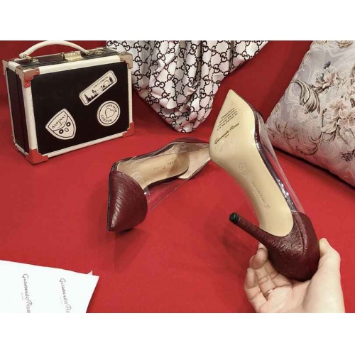 Cheap Gianmarco Lorenzi High-heeled Shoes For Women #470688 Replica Wholesale [$105.00 USD] [ITEM#470688] on Replica Gianmarco Lorenzi High-Heeled Shoes