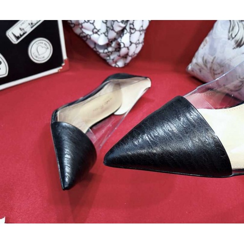 Cheap Gianmarco Lorenzi High-heeled Shoes For Women #470689 Replica Wholesale [$105.00 USD] [ITEM#470689] on Replica Gianmarco Lorenzi High-Heeled Shoes