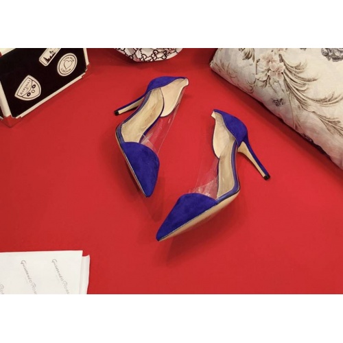 Cheap Gianmarco Lorenzi High-heeled Shoes For Women #470696 Replica Wholesale [$97.00 USD] [ITEM#470696] on Replica Gianmarco Lorenzi High-Heeled Shoes
