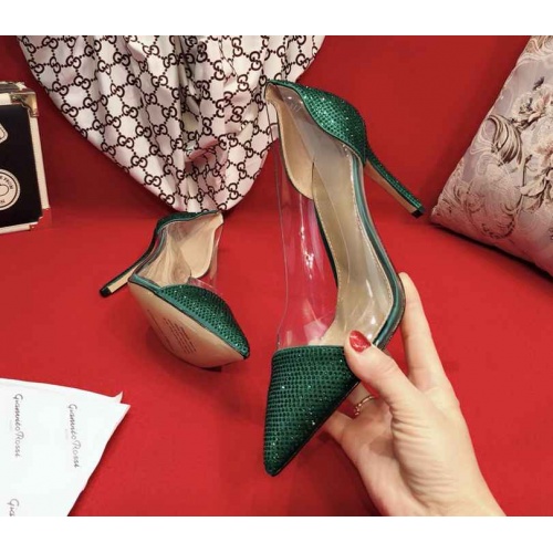 Cheap Gianmarco Lorenzi High-heeled Shoes For Women #470699 Replica Wholesale [$108.00 USD] [ITEM#470699] on Replica Gianmarco Lorenzi High-Heeled Shoes